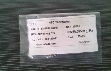 광선 납을 첨가하는 에폭시 수지는 측정 온도를 위한 10K NTC 서미스터를 입혔습니다